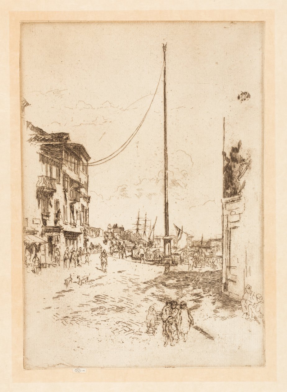 Den lille mast af James Abbott McNeill Whistler