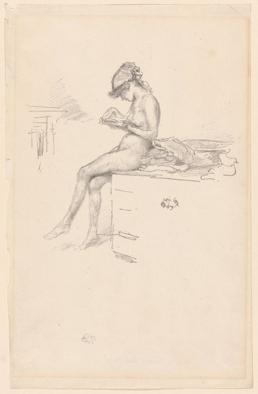 Den lille nøgenmodel, Reading af James Abbott McNeill Whistler