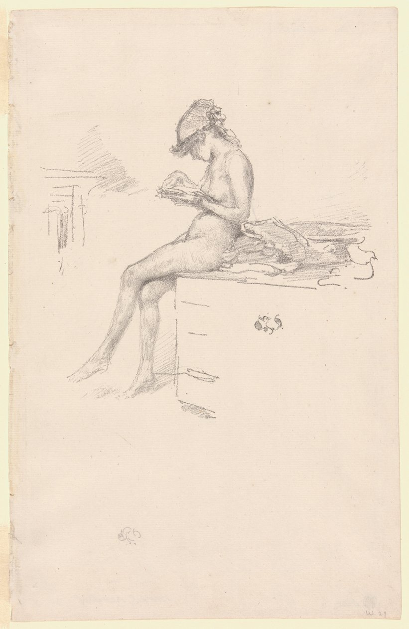 Den lille nøgenmodel, Reading af James Abbott McNeill Whistler
