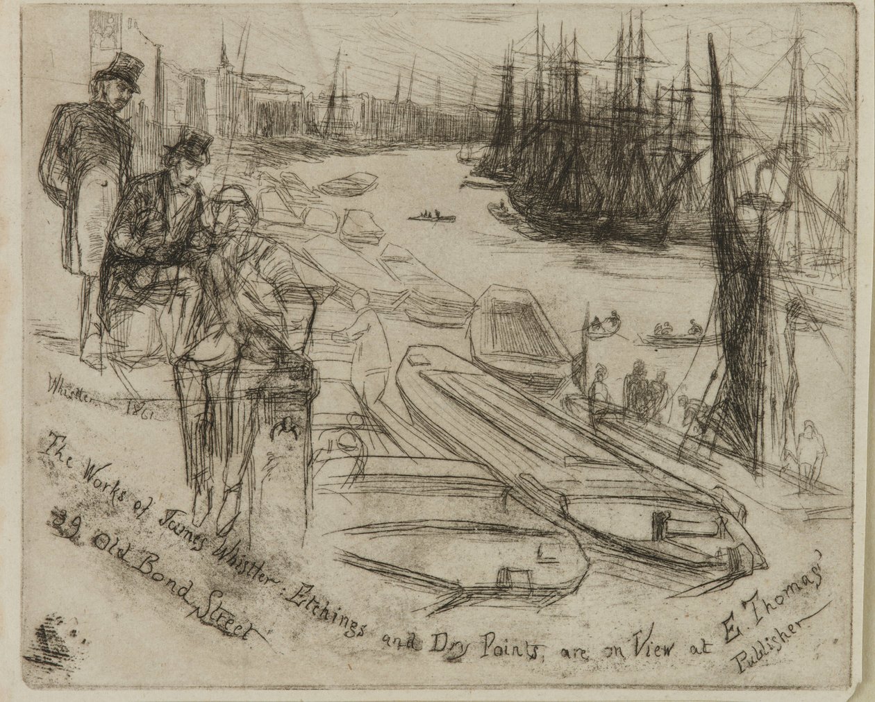 Den Lille Pool af James Abbott McNeill Whistler