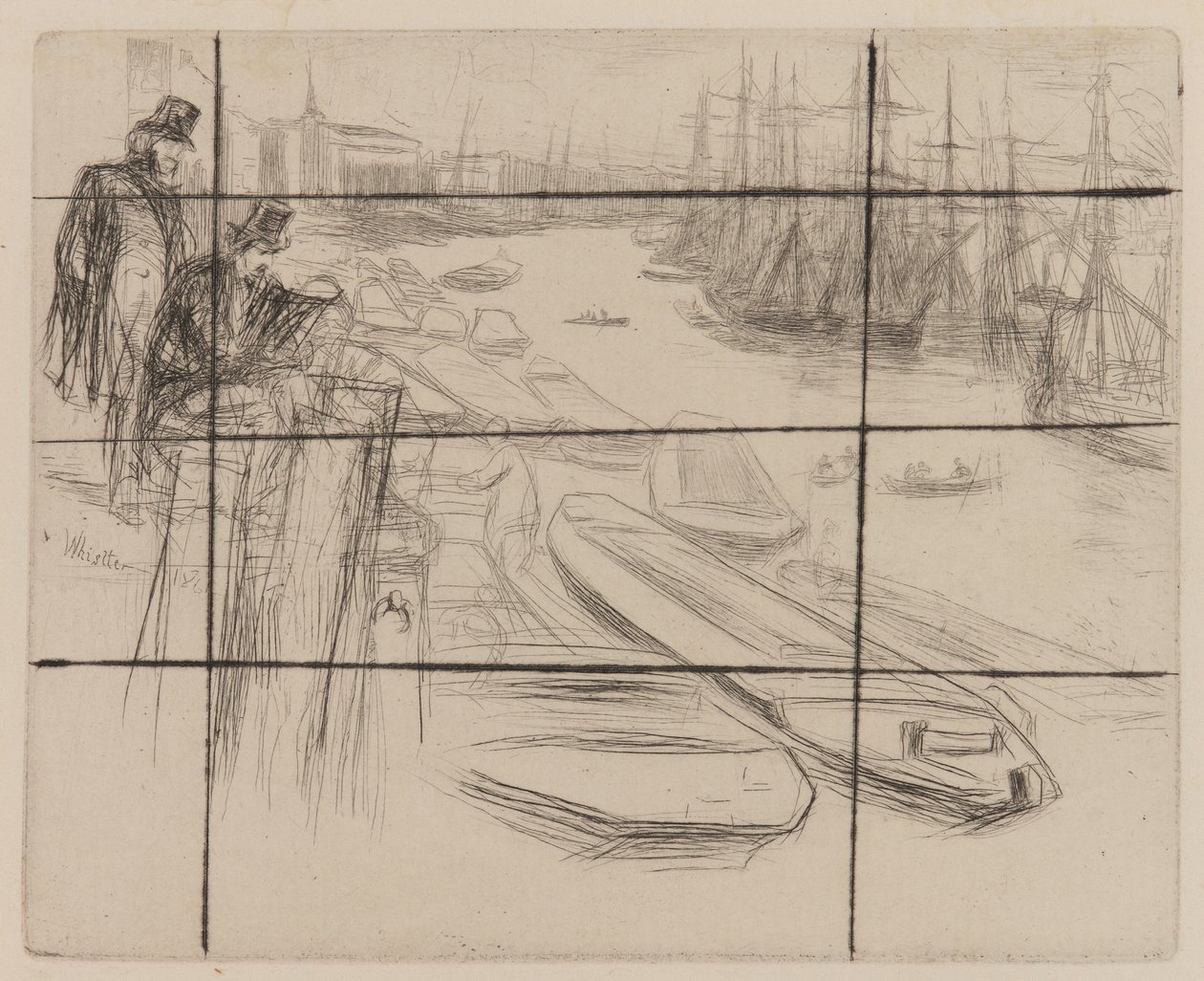 Den Lille Pool af James Abbott McNeill Whistler