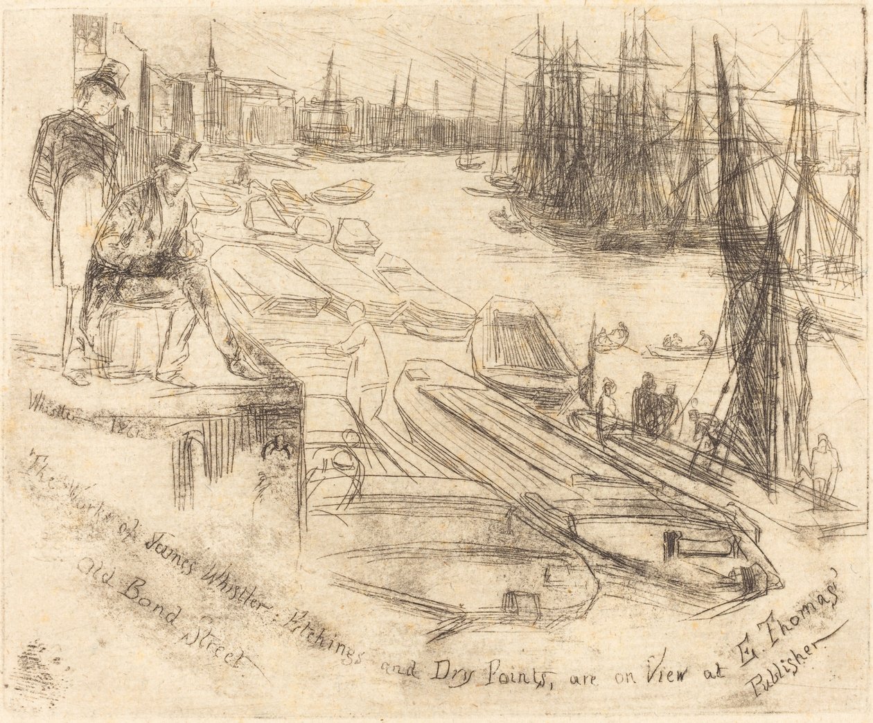 Den Lille Pool af James Abbott McNeill Whistler