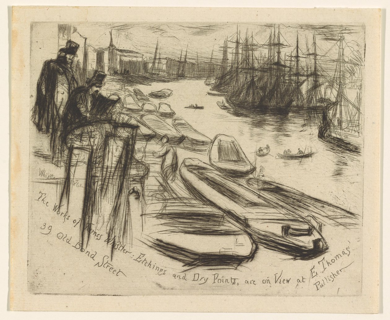 Den Lille Pool af James Abbott McNeill Whistler