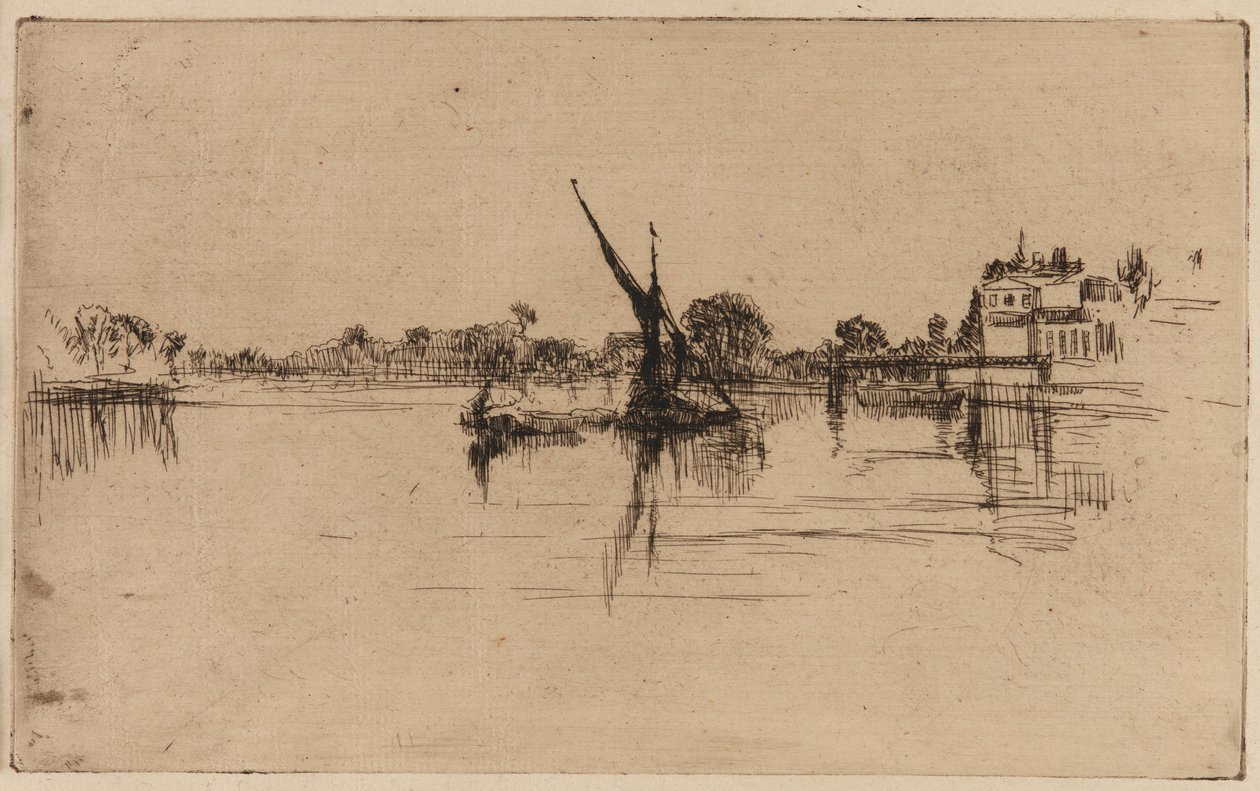 Den lille Putney af James Abbott McNeill Whistler