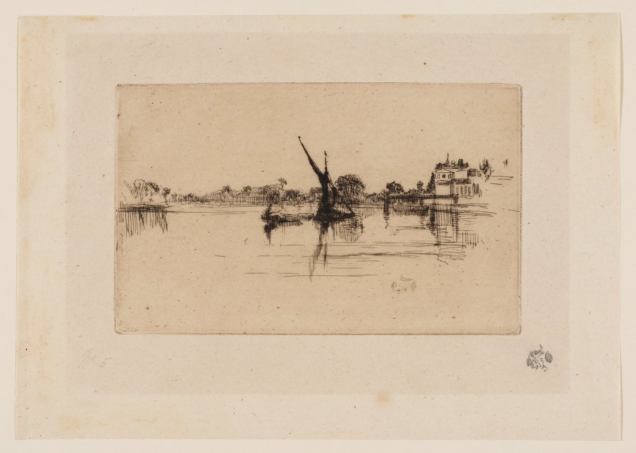 Den lille Putney af James Abbott McNeill Whistler