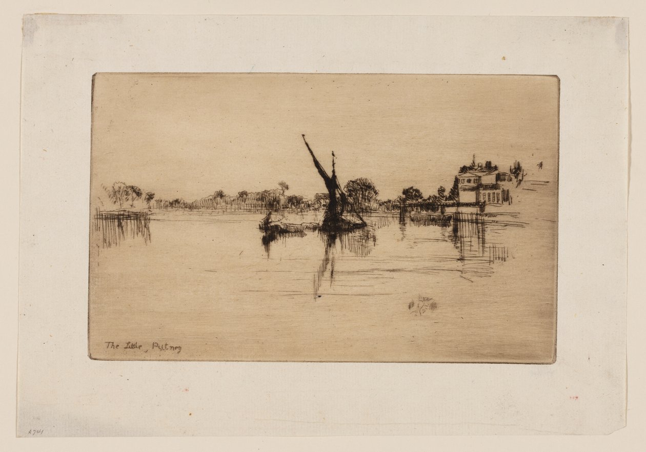 Den lille Putney af James Abbott McNeill Whistler