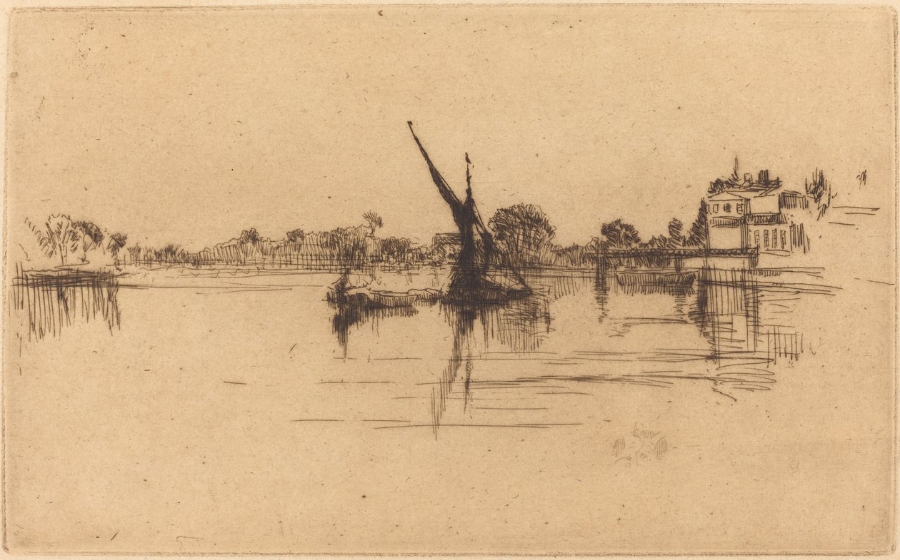 Den lille Putney, nr.II af James Abbott McNeill Whistler