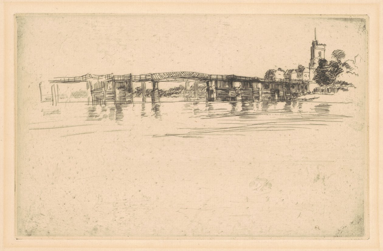Den lille Putney, nr. 1 af James Abbott McNeill Whistler