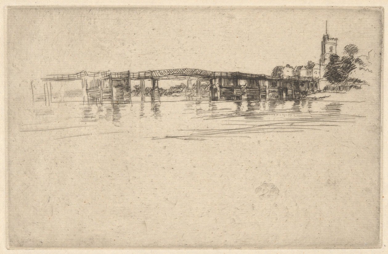 Den lille Putney nr. 1 af James Abbott McNeill Whistler
