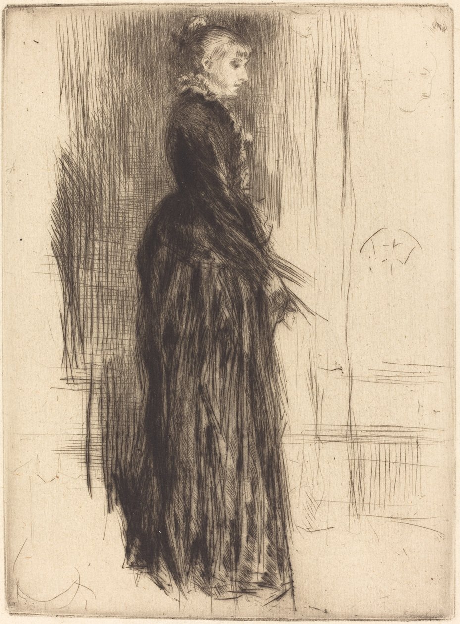 Den Lille Fløjlskjole af James Abbott McNeill Whistler