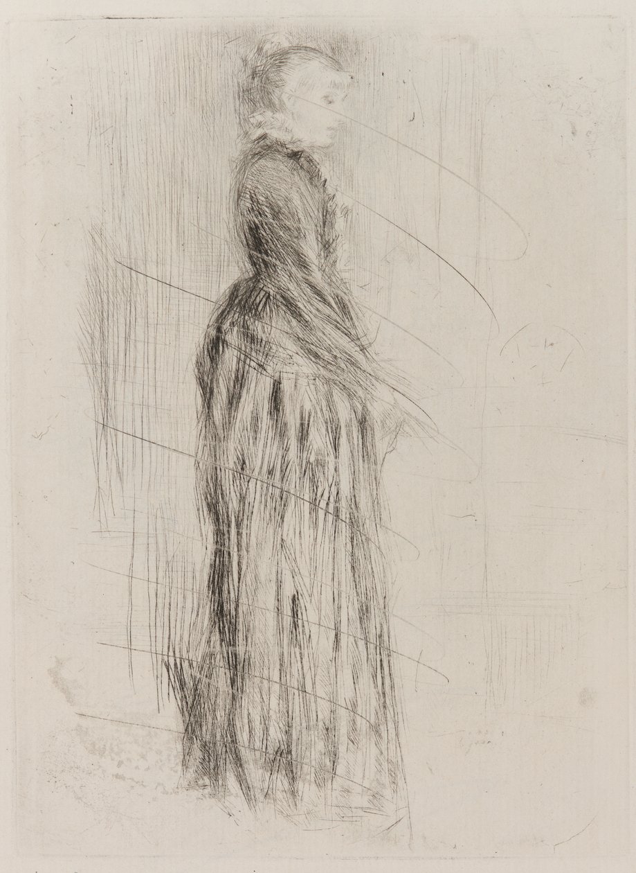 Den Lille Fløjlskjole af James Abbott McNeill Whistler