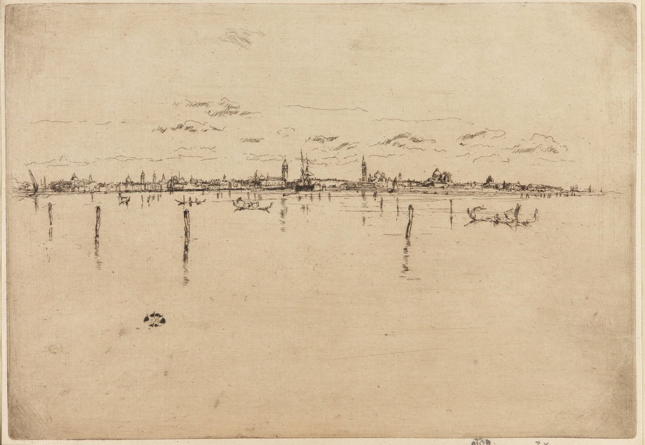 Det lille Venedig af James Abbott McNeill Whistler