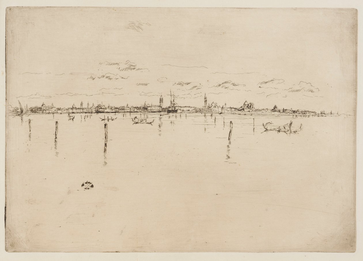 Det lille Venedig af James Abbott McNeill Whistler