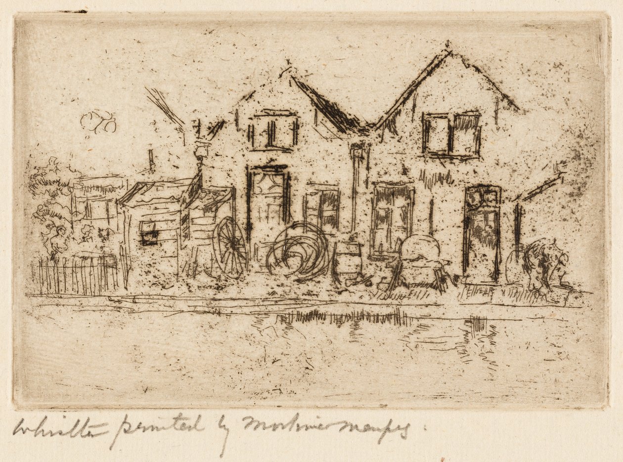 Den lille hjulmager af James McNeill Whistler