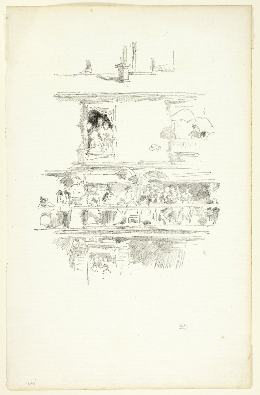 Den lange altan af James Abbott McNeill Whistler