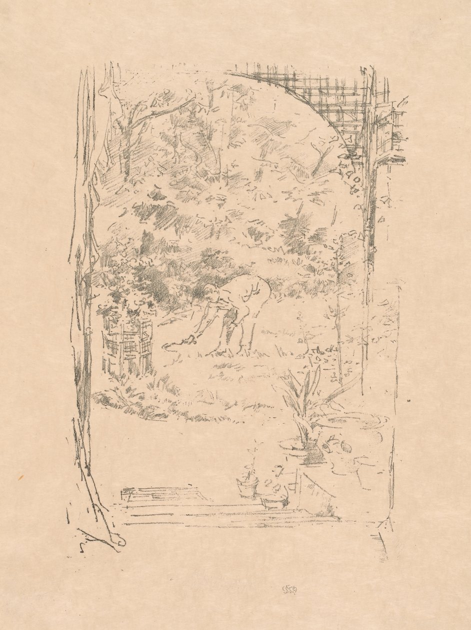 Manden med segl af James Abbott McNeill Whistler