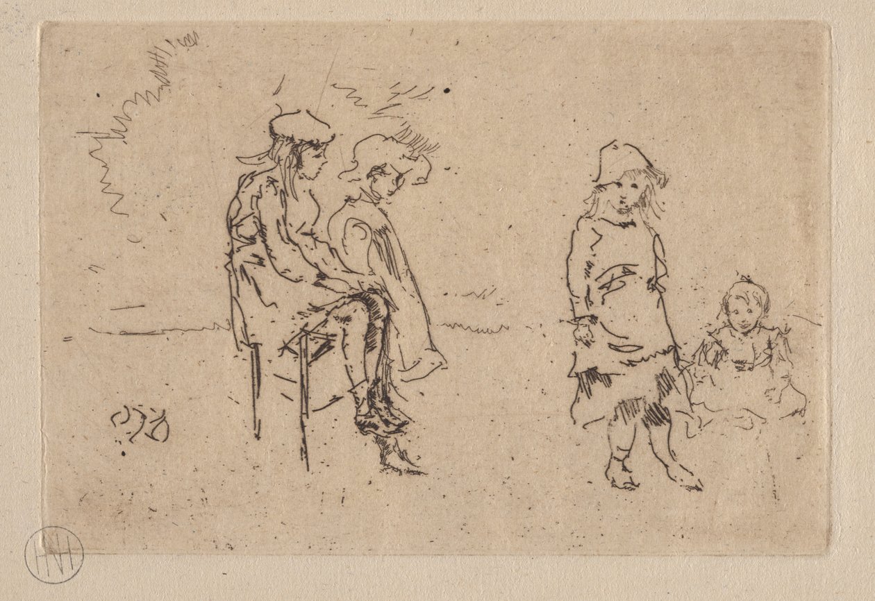 Menpes-børnene af James McNeill Whistler