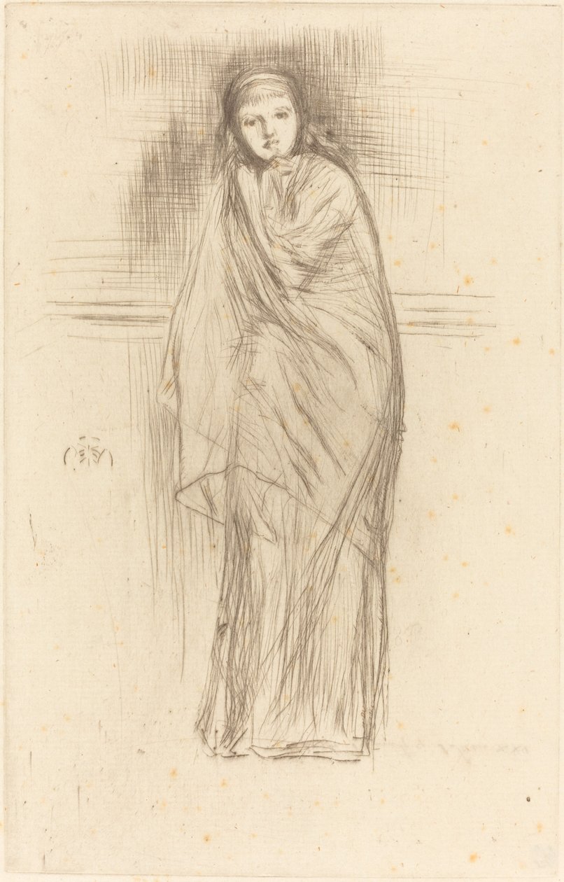 Modellen hviler af James Abbott McNeill Whistler