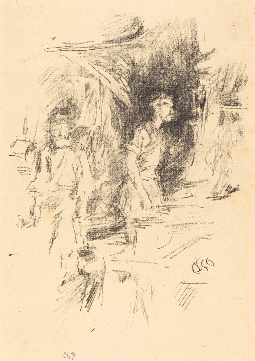 Den gamle Smiths historie af James Abbott McNeill Whistler