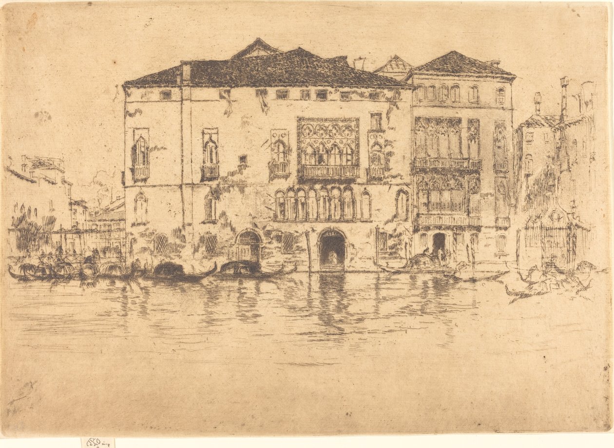 Paladserne af James Abbott McNeill Whistler