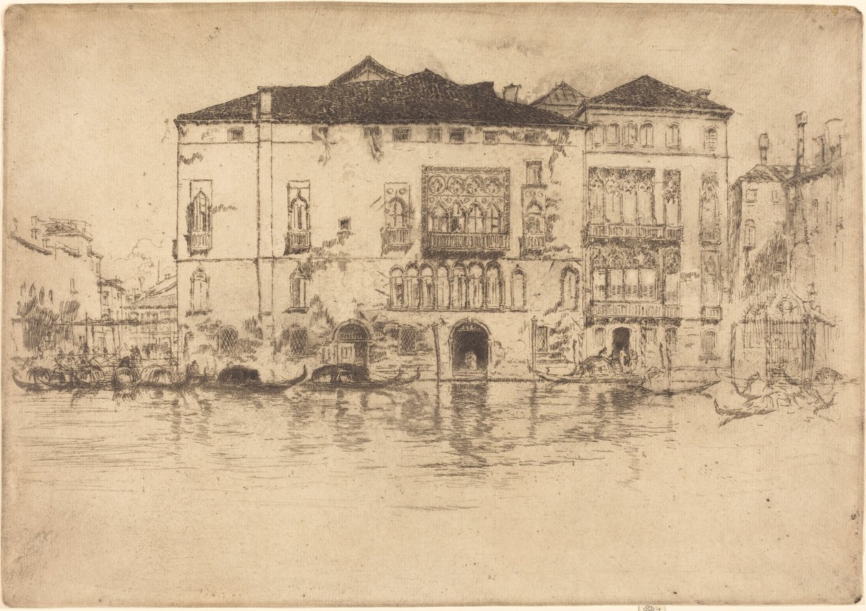 Paladserne af James Abbott McNeill Whistler