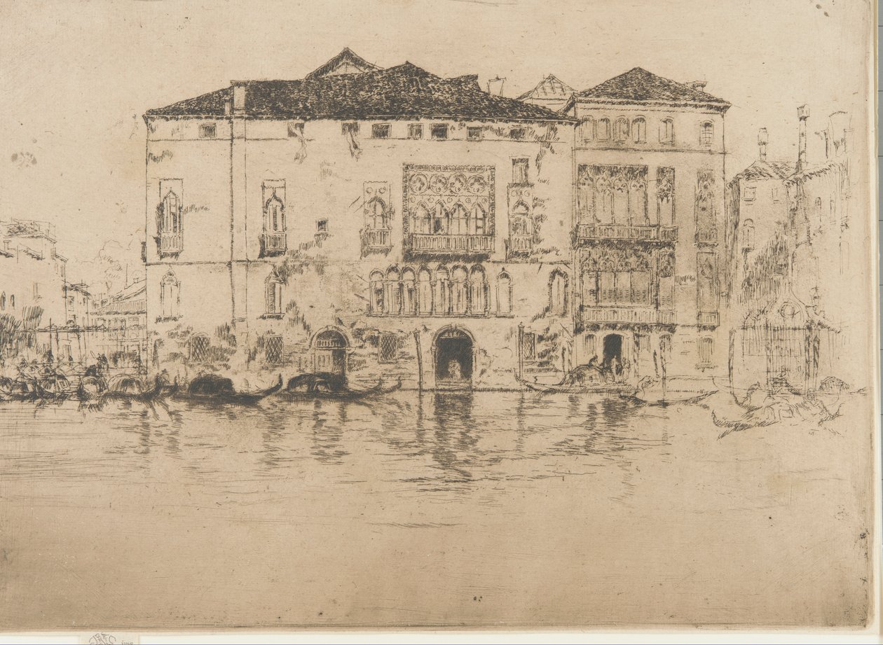 Paladserne af James Abbott McNeill Whistler