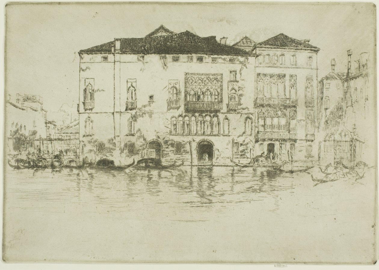 Paladserne af James Abbott McNeill Whistler