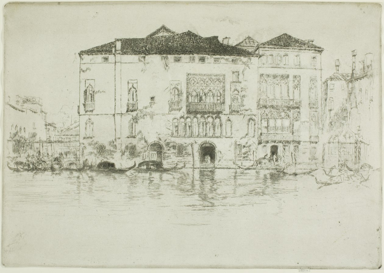Paladserne af James Abbott McNeill Whistler