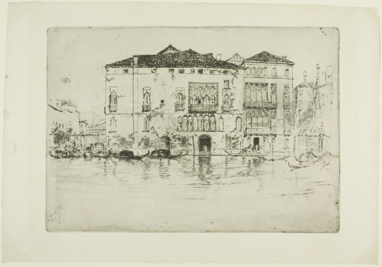 Paladserne af James Abbott McNeill Whistler