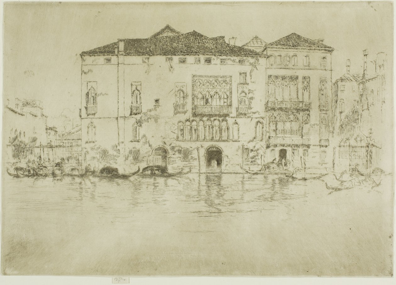 Paladserne af James Abbott McNeill Whistler