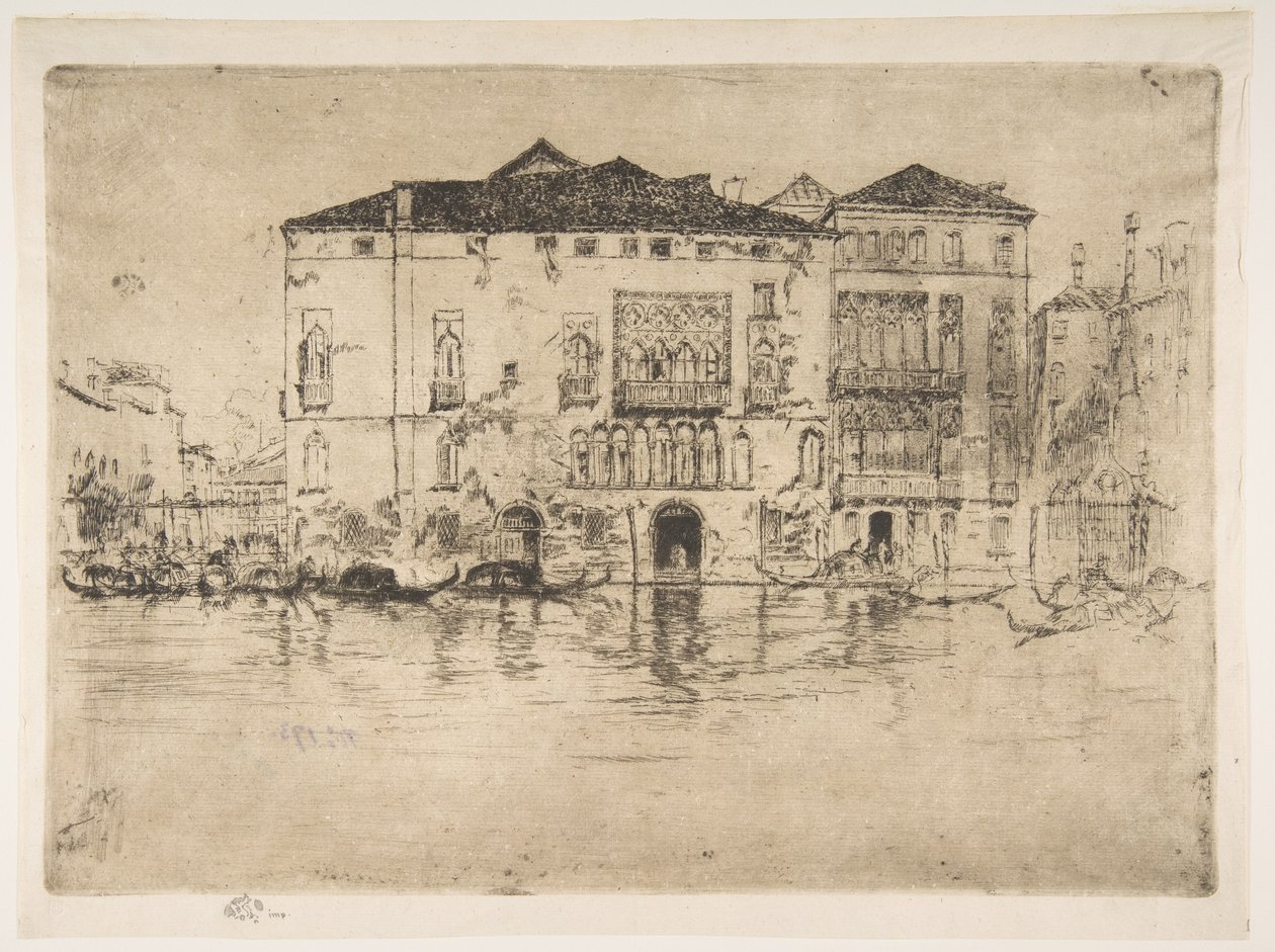 Paladserne af James McNeill Whistler