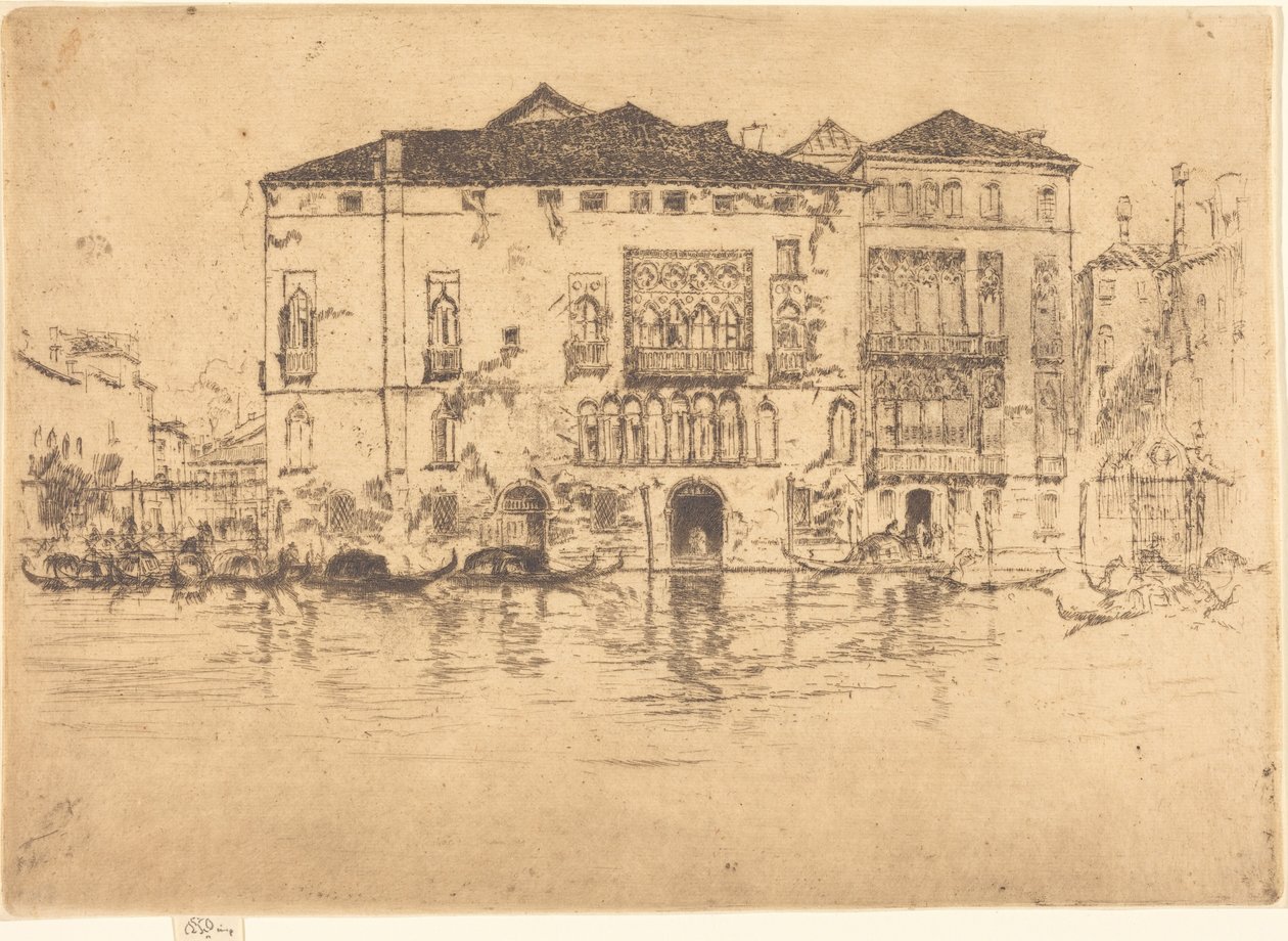 Paladserne af James McNeill Whistler