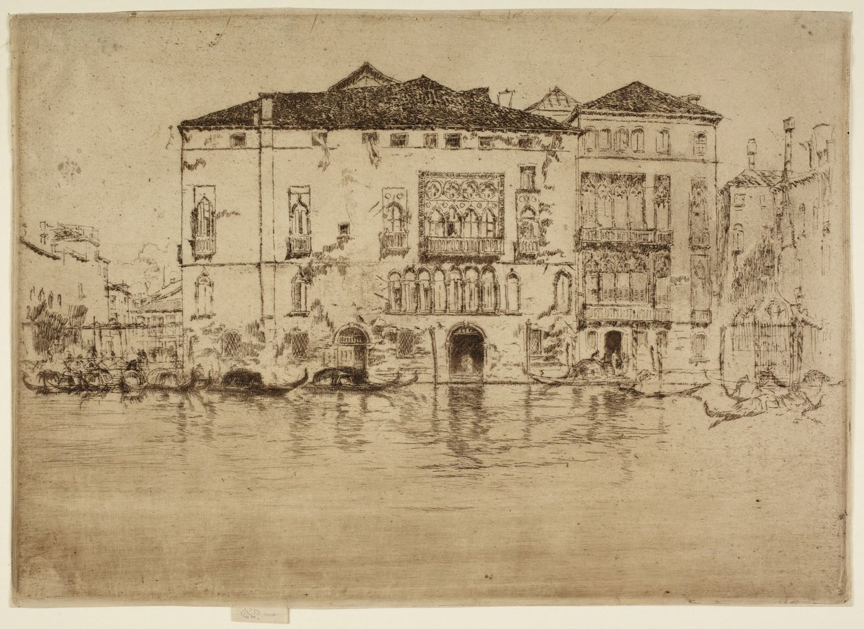 Paladserne af James McNeill Whistler