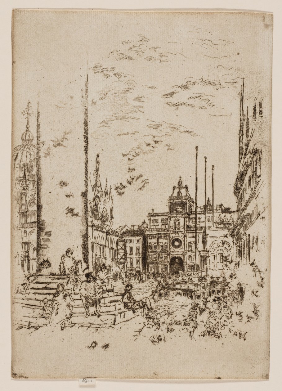 Piazzettaen af James Abbott McNeill Whistler