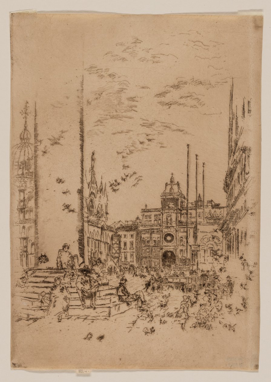 Piazzettaen af James McNeill Whistler
