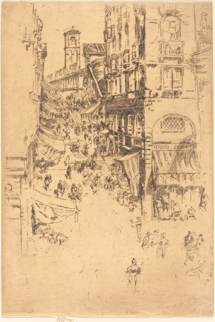 Rialtoen af James Abbott McNeill Whistler