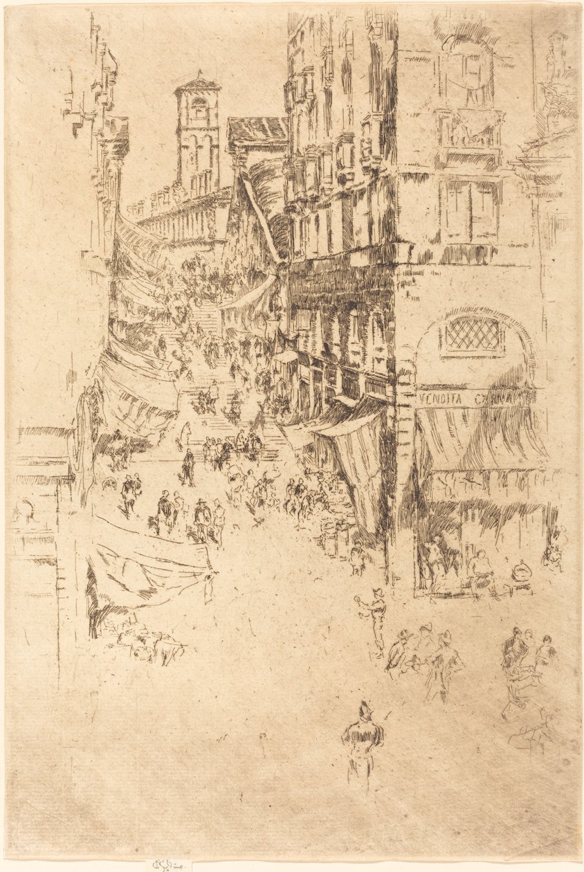 Rialtoen af James Abbott McNeill Whistler