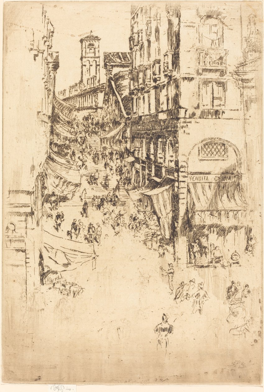 Rialtoen af James Abbott McNeill Whistler