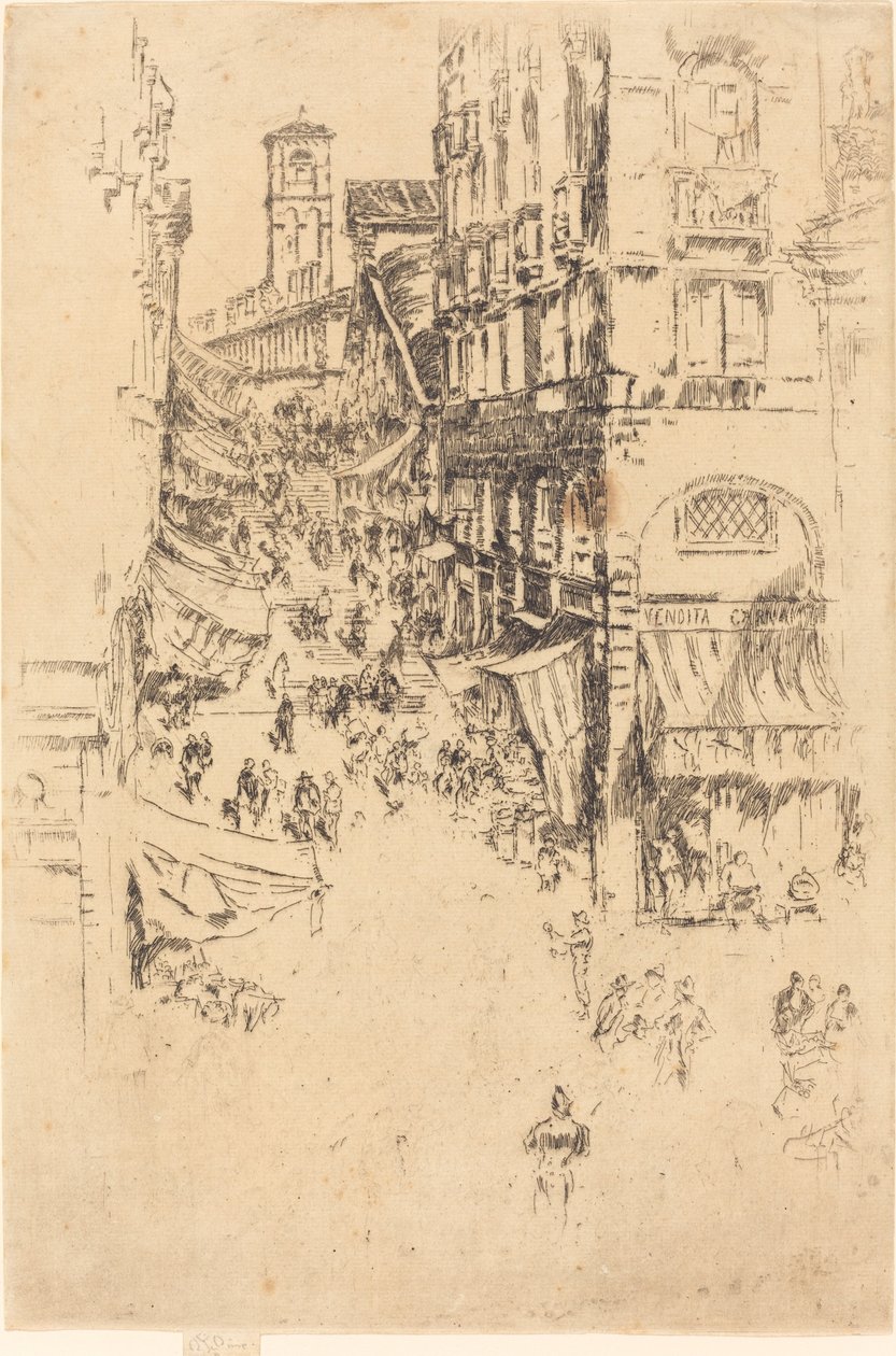 Rialtoen af James Abbott McNeill Whistler