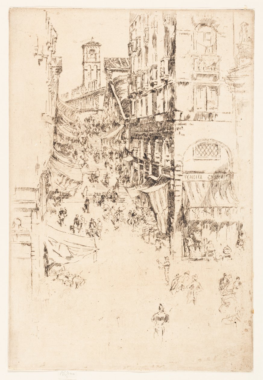 Rialtoen af James Abbott McNeill Whistler