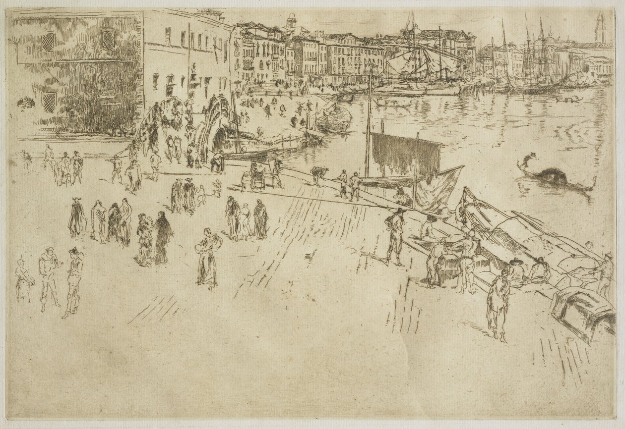 Riva, nr. 1 af James McNeill Whistler