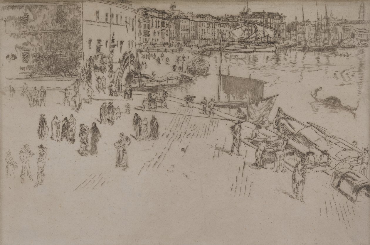 Rivaen, nr. 1 af James McNeill Whistler