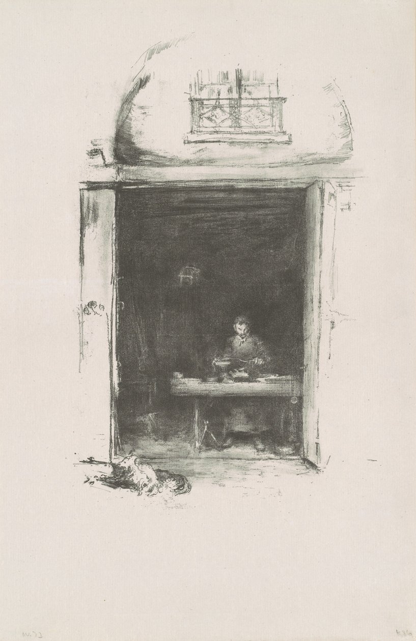 The Smith, Passage du Dragon af James Abbott McNeill Whistler