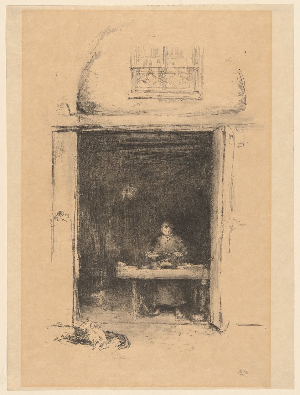 The Smith, Passage du Dragon af James Abbott McNeill Whistler