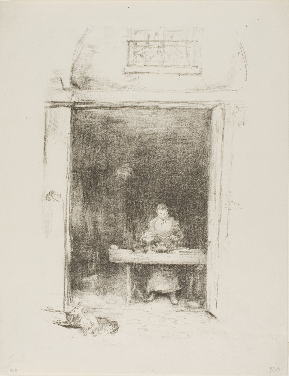 The Smith, Passage du Dragon af James Abbott McNeill Whistler