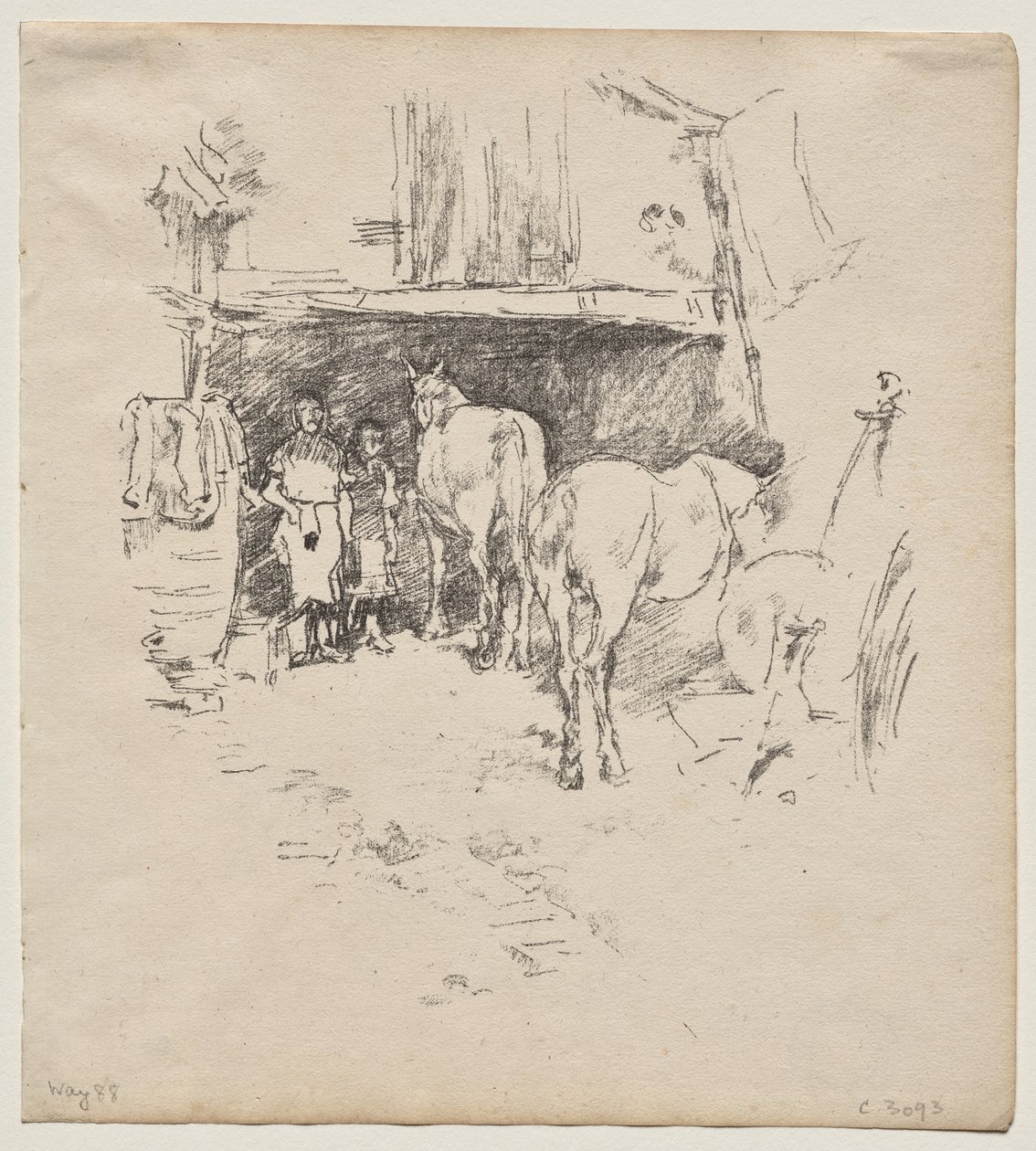 Smiths gård af James McNeill Whistler