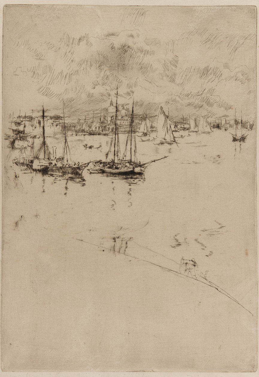 Dampbåden, Venedig af James Abbott McNeill Whistler