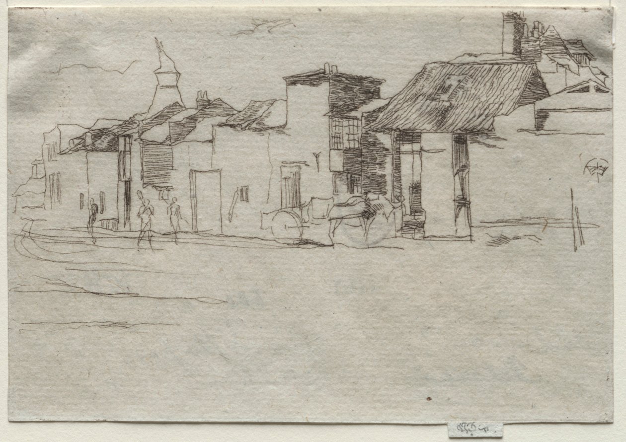 The Swan, Chelsea af James McNeill Whistler