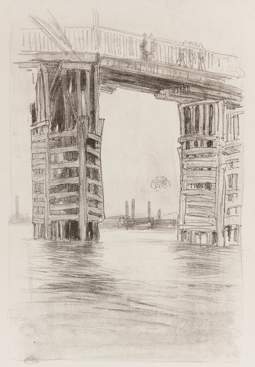 Den Høje Bro af James Abbott McNeill Whistler