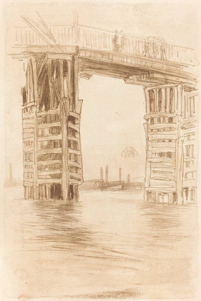 Den Høje Bro af James Abbott McNeill Whistler